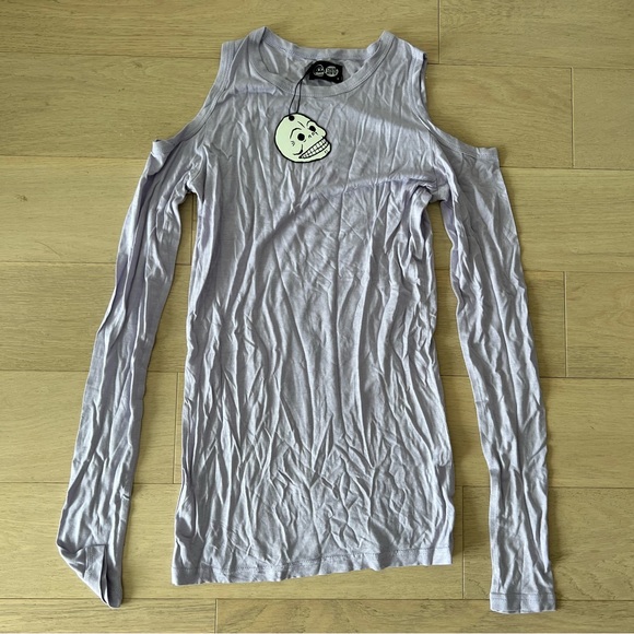 Cheap Monday Polly top creep lavender purple top Women Small- NEW with tag - Picture 2 of 2